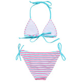 Sorbet Stripe Teen Triangle Bikini