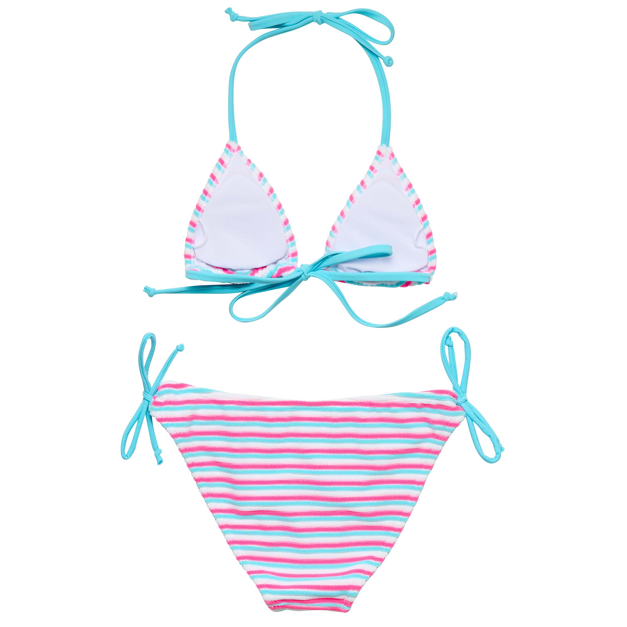 Sorbet Stripe Teen Triangle Bikini