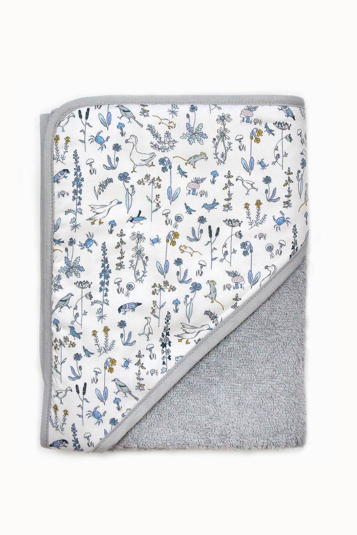 Liberty® Sponge and Fabric Baby Bath Cape: Gus