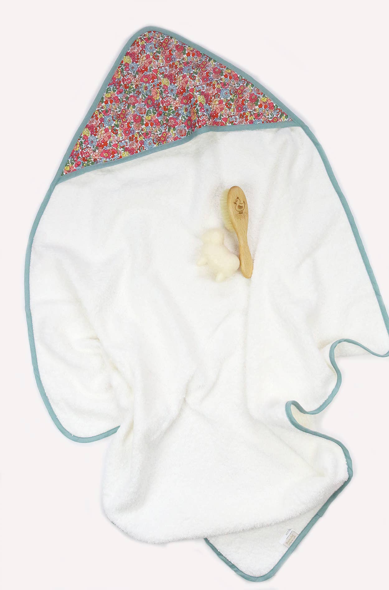 Liberty® Sponge and Fabric Baby Bath Cape: Jenny