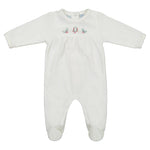 Velour Holiday Tree Romper