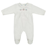 Velour Holiday Tree Romper