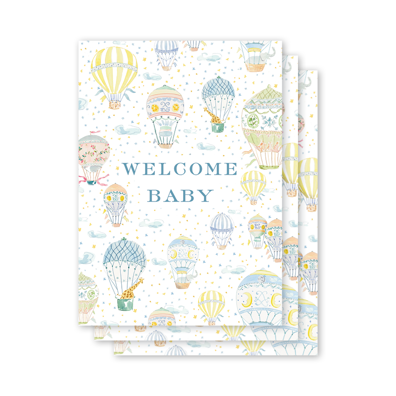 Balloon Festival Baby Milestone Cards