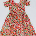 Short Sleeve Twirl Dress Posy Pop