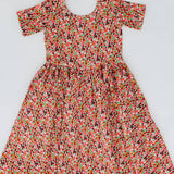 Short Sleeve Twirl Dress Posy Pop