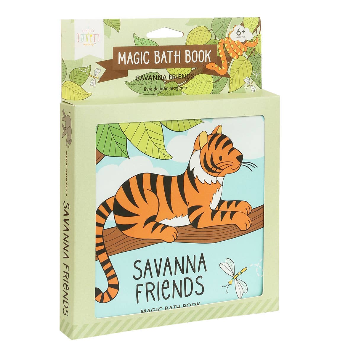 Magic bath book: Savanna Friends