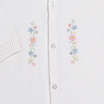 Flowers Knit Cardigan