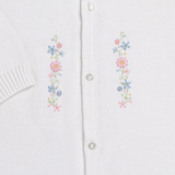 Flowers Knit Cardigan