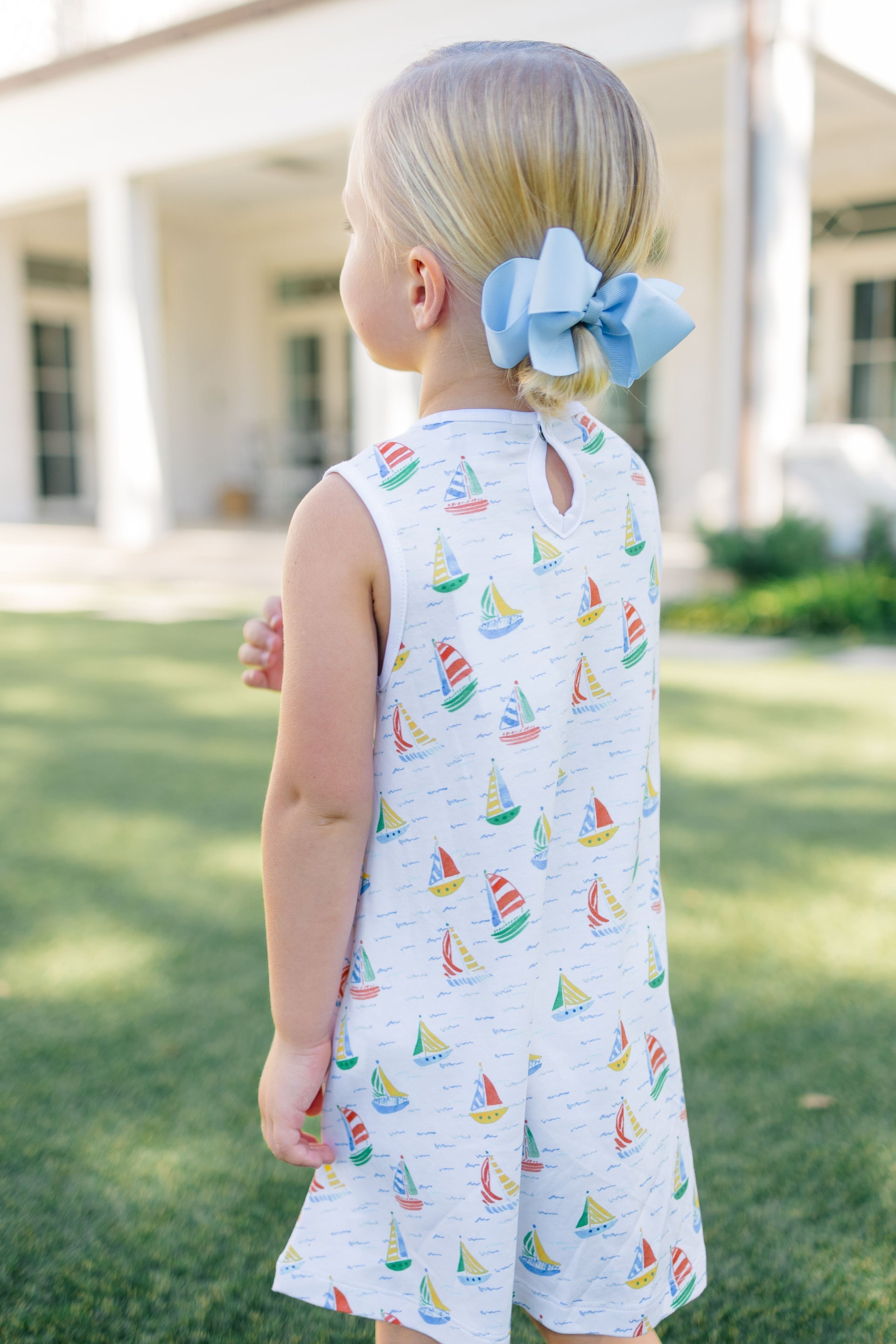 Sleeveless Dress - Yacht