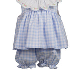 Colby Check Bloomer Set