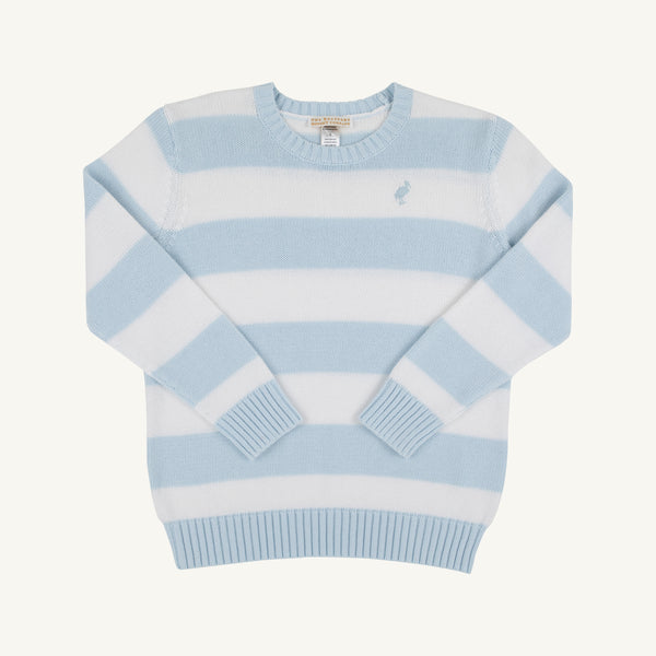 Isaac's Sweater - Buckhead Blue Stripe