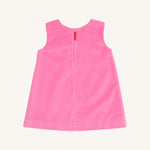 Jilly Jumper- Velveteen Hamptons Hot Pink/Richmond Red