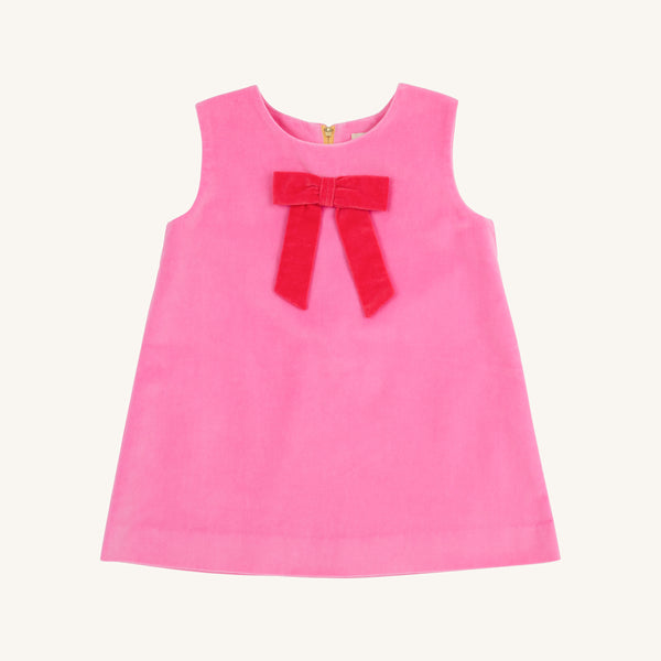 Jilly Jumper- Velveteen Hamptons Hot Pink/Richmond Red