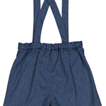 Kidiwi Silène denim dungarees, back view