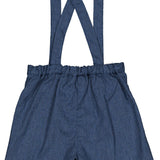 Kidiwi Silène denim dungarees, back view