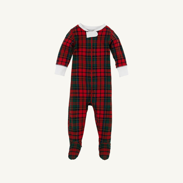 Knox`s Night Night Footed- Pace Mill Plaid