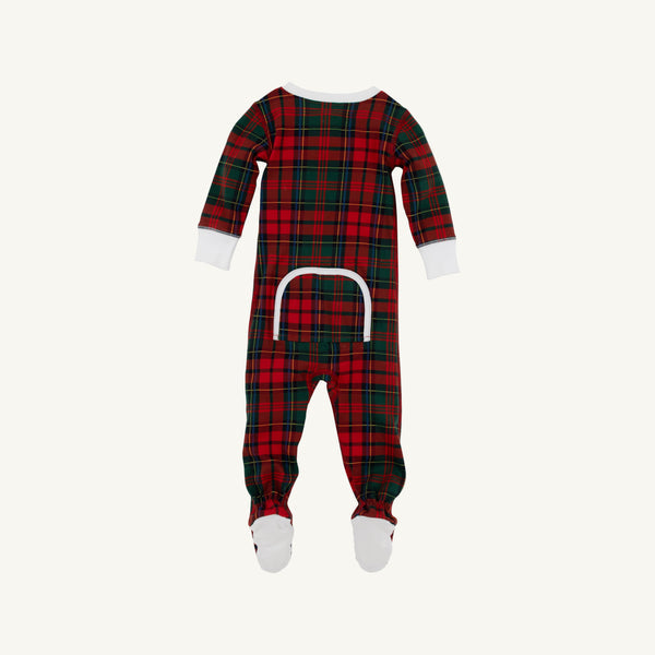 Knox`s Night Night Footed- Pace Mill Plaid