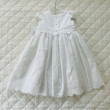 Susanne Lively Batiste Dress- White