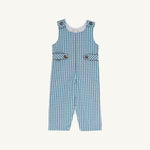 Lawson Longall - Barnsley Blue Gingham/Gray Bay Brown