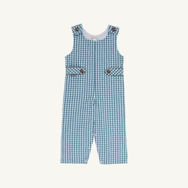 Lawson Longall - Barnsley Blue Gingham/Gray Bay Brown