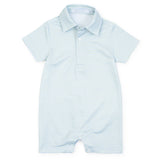 Austin Romper - Club Stripe Blue Green
