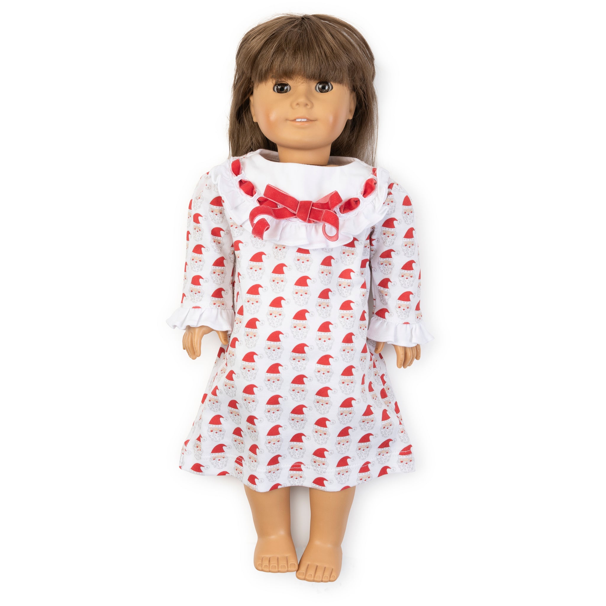 Emersyn doll dress shown with matching girls' dress