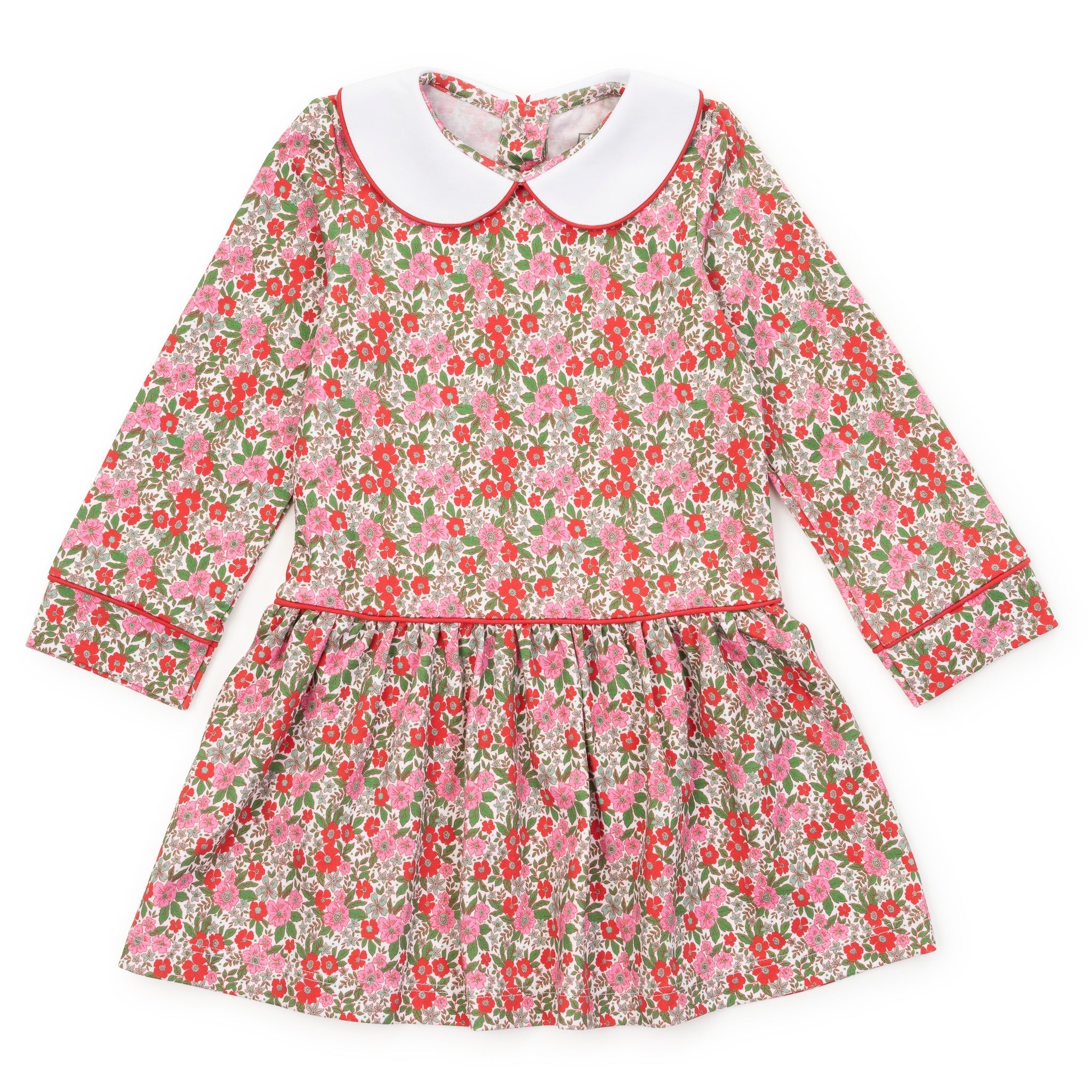 Lila + Hayes Lillian girls' dress in Floral Noel