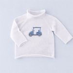 Little Golfer Light Blue Rollneck Sweater