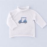 Little Golfer Light Blue Rollneck Sweater