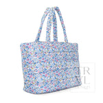 LUXE PUFFER TOTE BAG - Bridgehampton Floral
