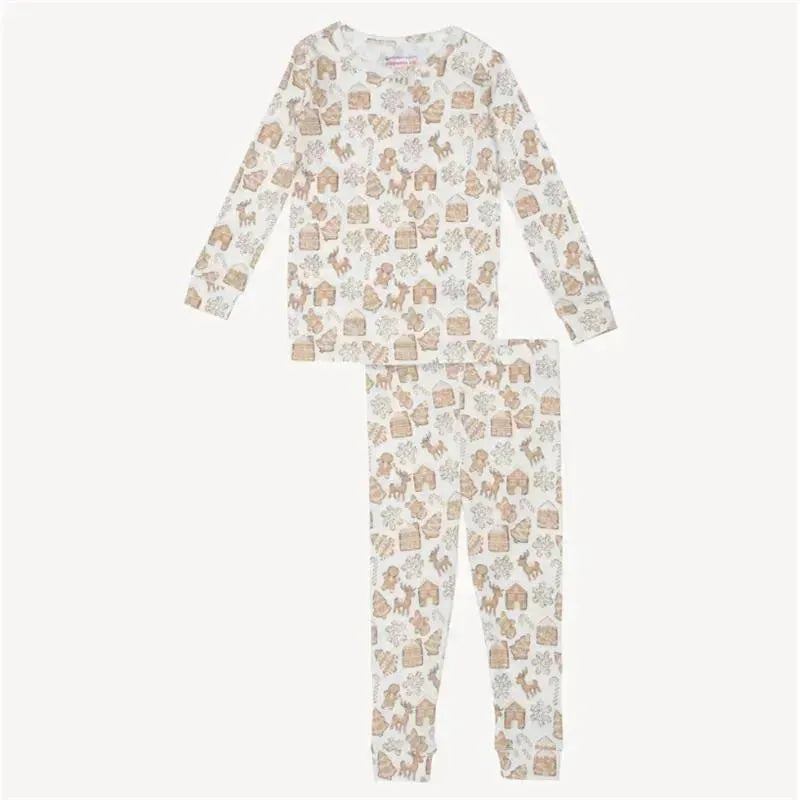 Gingerbread Lane Long Sleeve Pajamas