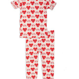 Lookin' So Crazy In Love Short Sleeve Set