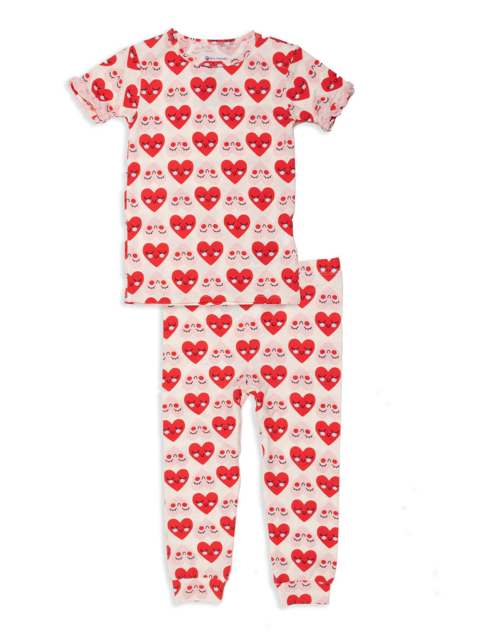 Lookin' So Crazy In Love Short Sleeve Set