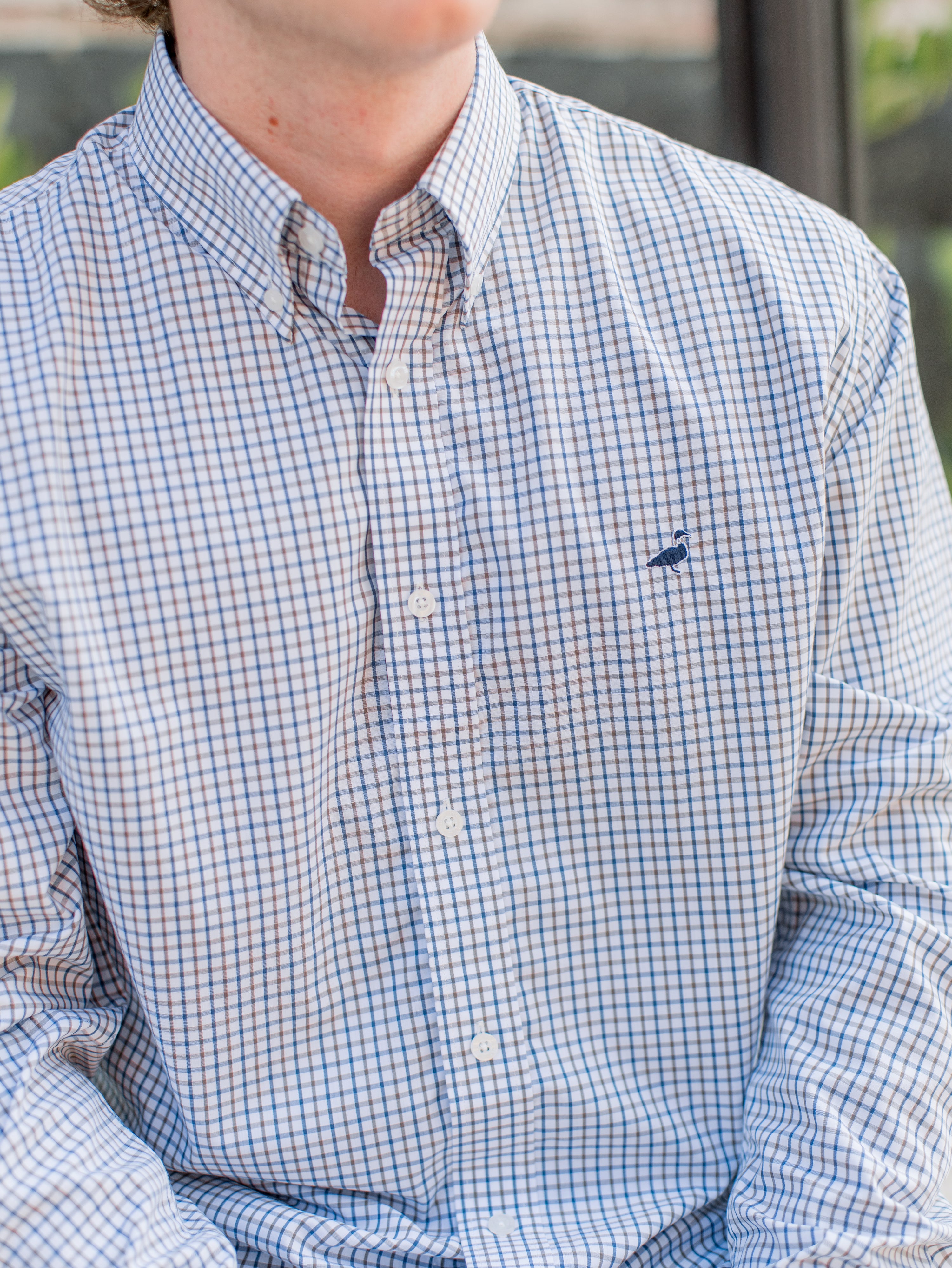 Properly Tied boys Seasonal Sportshirt in Carolina gingham, alternate view