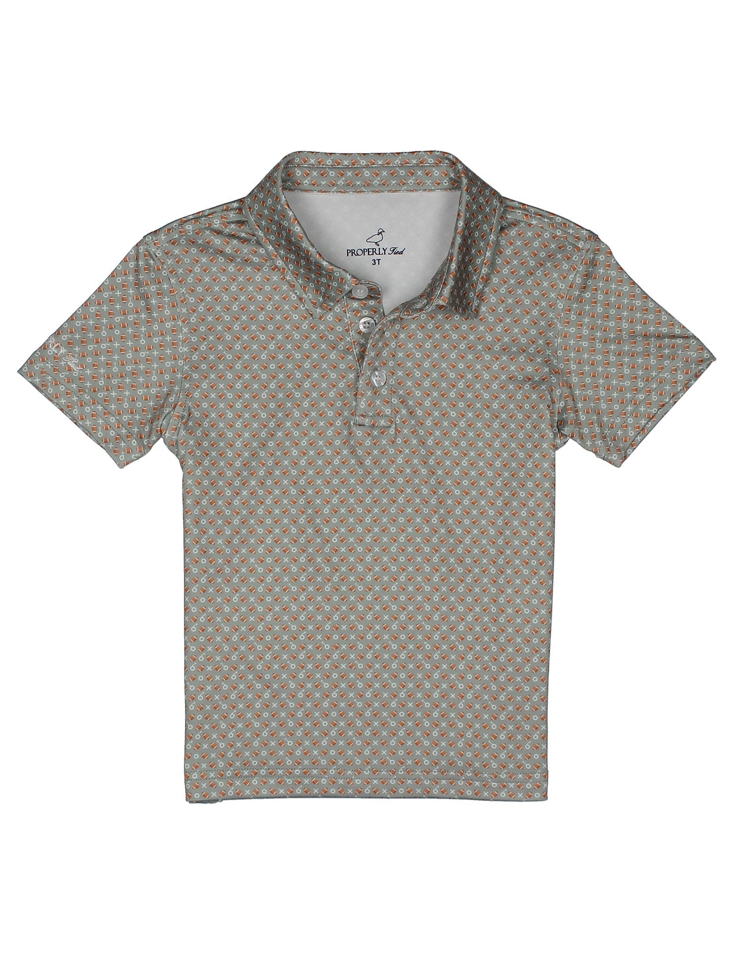 Properly Tied Boy's Inlet Polo - Touchdown