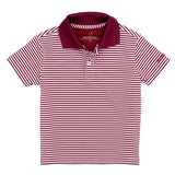 Properly Tied Boys Dallas Polo - Maroon
