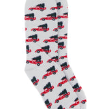 Boys Lucky Duck Sock - Christmas Truck
