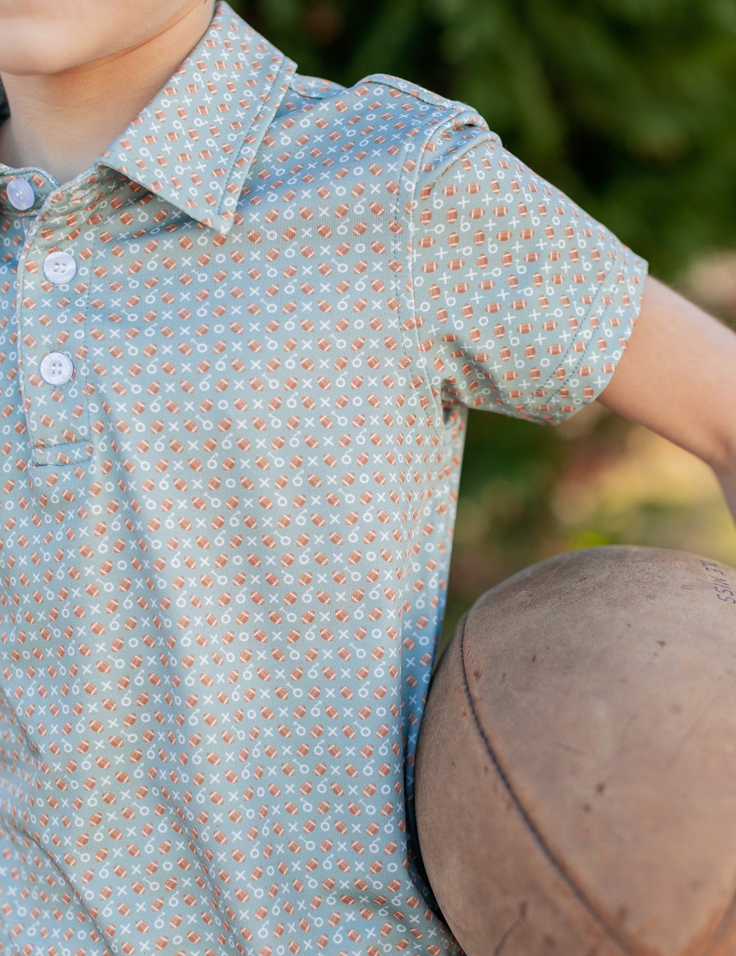 Properly Tied Boy's Inlet Polo - Touchdown