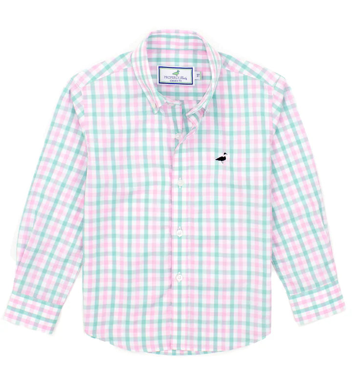 Boy's Seasonal Sportshirt - Rosemary
