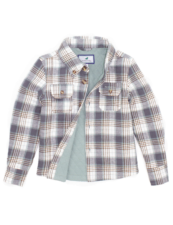 Boys Cypress Shirt Jacket - Hemlock