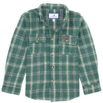 Boys Ranch Flannel -  Pine