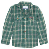 Boys Ranch Flannel -  Pine