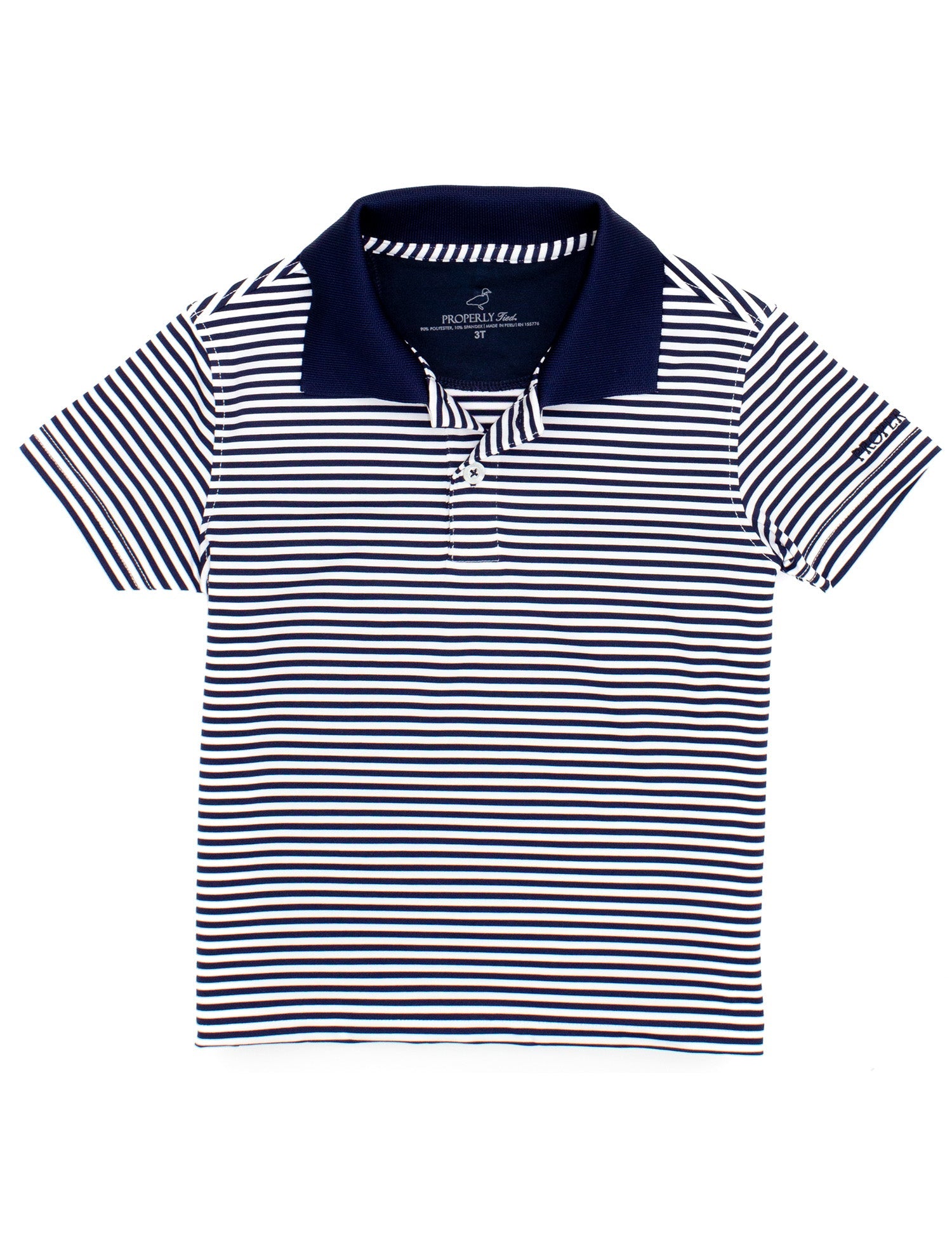 Properly Tied Boys Dallas Polo - Navy