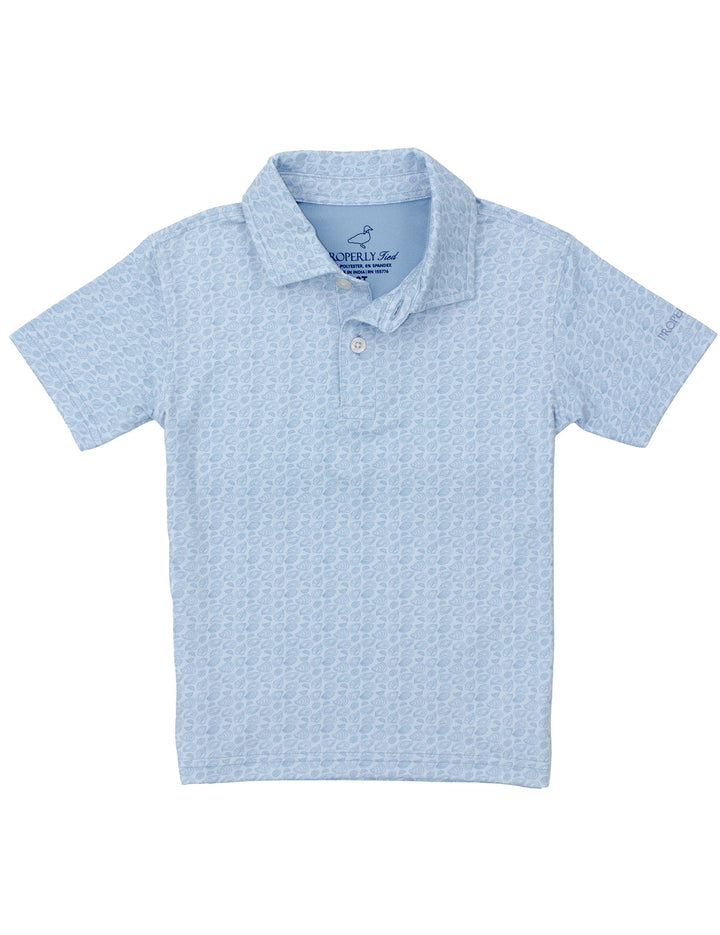 Boys Range Polo - Oysters