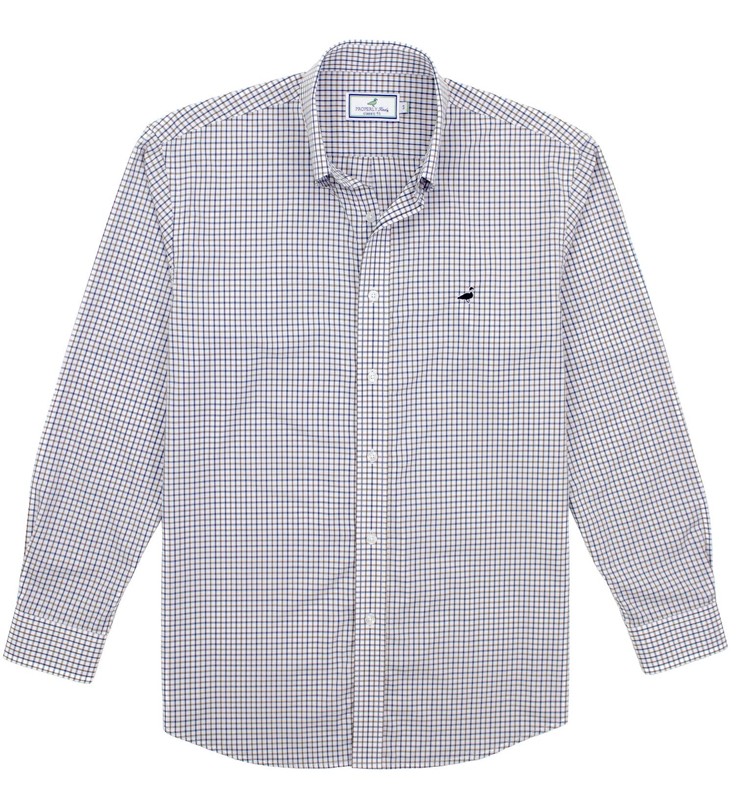 Properly Tied boys Seasonal Sportshirt in Carolina gingham
