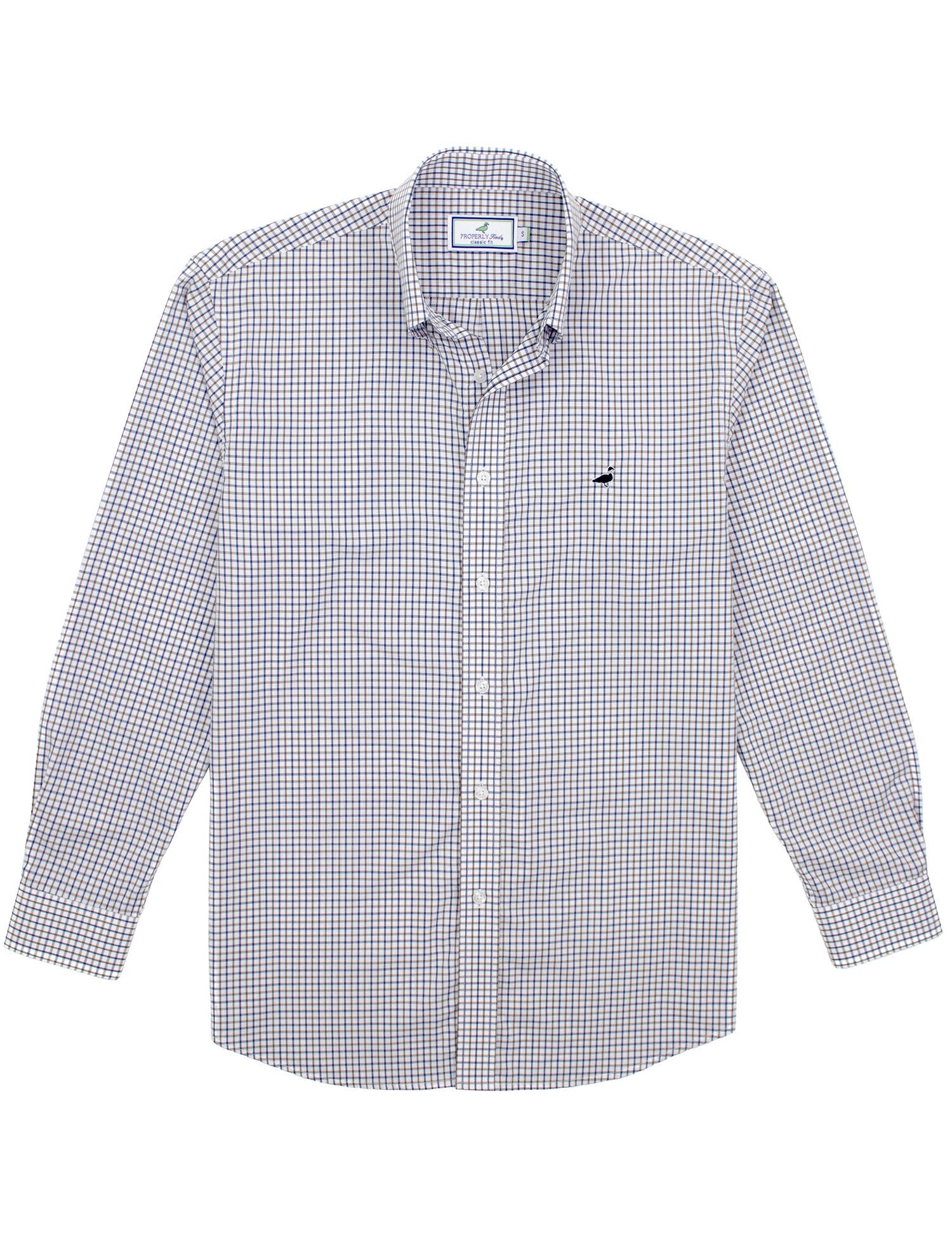 Properly Tied boys Seasonal Sportshirt in Carolina gingham