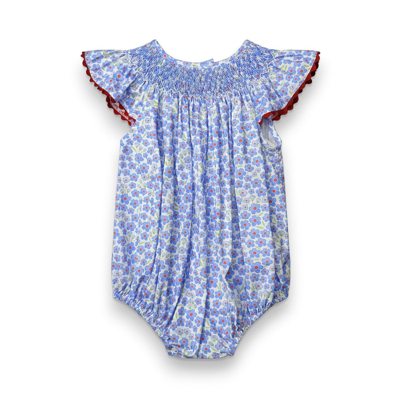 Millie Bubble - Red White & Bloom Floral