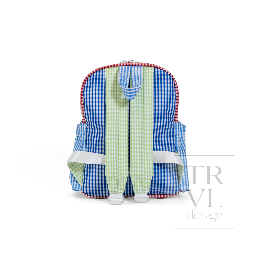 MINI BACKER - Patch Blue