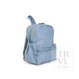 MINI BACKER - Rodeo Check Indigo