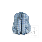 MINI BACKER - Rodeo Check Indigo